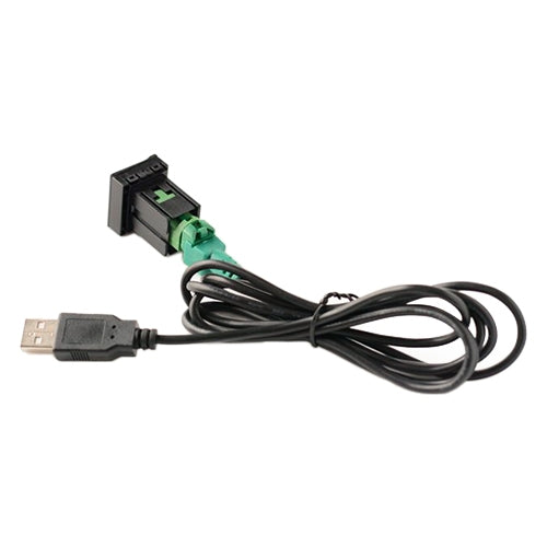 Car Center Console CD Reserved Position Modified 2.6x2.3cm USB Interface Conversion Cable Wiring Harness for Volkswagen / Audi / Skoda, Cable Length: 1m - Car Switches by PMC TechLife | Online Shopping South Africa | PMC TechLife | Buy Now Pay Later Mobicred