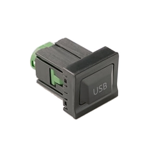 Car Center Console CD Reserved Position Modified USB Port 2.6x2.3cm for Volkswagen / Audi / Skoda