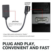 Car MMI 3G AMI Bluetooth Audio Cable Wiring Harness for Audi Q5 A5 A7 R7 S5 Q7 A6L A8L A4L