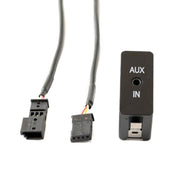 Car Navigation 16:9 Large Screen AUX + Cable for BMW X5
