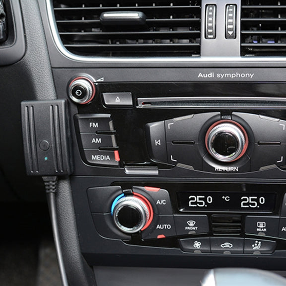 Car AUX Wireless Bluetooth Music Audio Cable + MIC Phone Control Change Song for Alpine KCE-236B 9870/9872