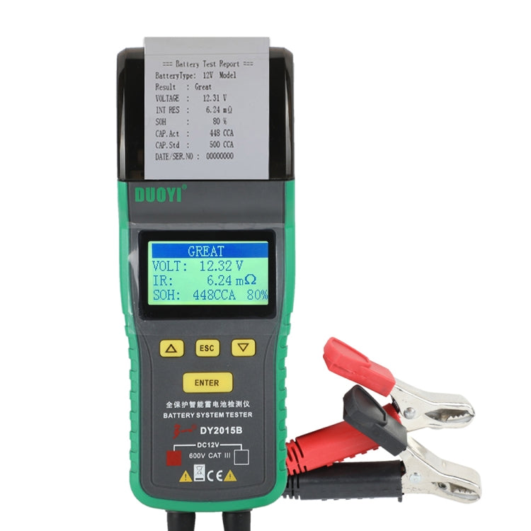 DUOYI DY2015B Car 12V Battery Tester - free shipping - PMC Jewellery - Order now!