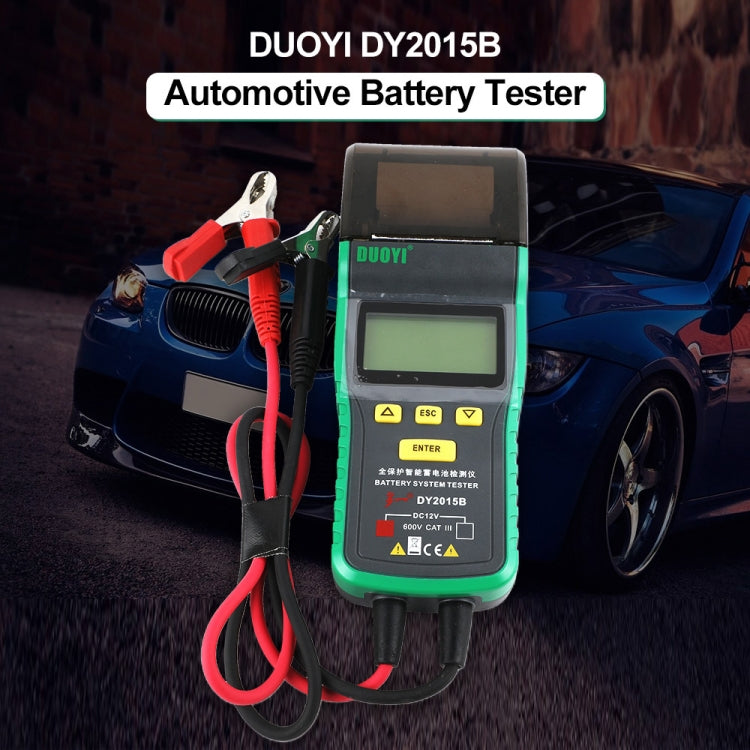 DUOYI DY2015B Car 12V Battery Tester - free shipping - PMC Jewellery - Order now!