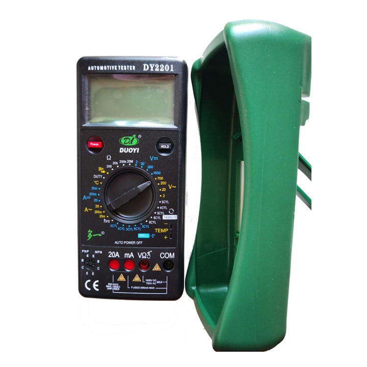 DUOYI DY2201 Car High-precision Digital Automobile Multi-function Maintenance Automatic Universal Meter - free shipping - PMC Jewellery - Order now!