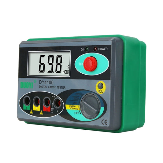 DUOYI DY4100 High-precision Digital Ground Resistance Meter Resistance Tester - free shipping - PMC Jewellery - Order now!