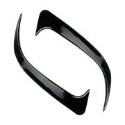 Car Rear Bumper Wind Knife Blade Decoration Sticker for Mercedes-Benz CLA200/220/250/260 (Black)