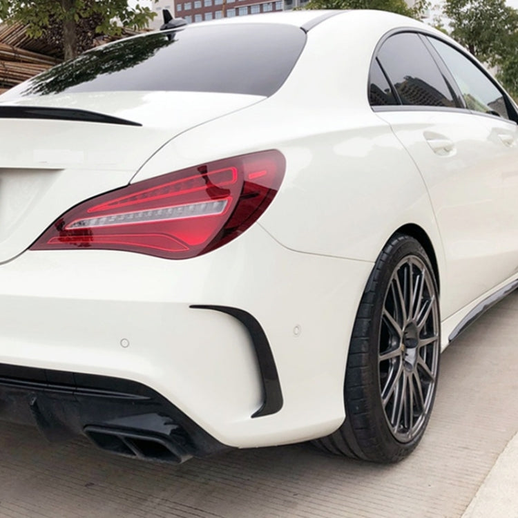 Car Rear Bumper Wind Knife Blade Decoration Sticker for Mercedes-Benz CLA200/220/250/260 (Black) - Decorative Strip by PMC TechLife | Online Shopping South Africa | PMC TechLife | Buy Now Pay Later Mobicred