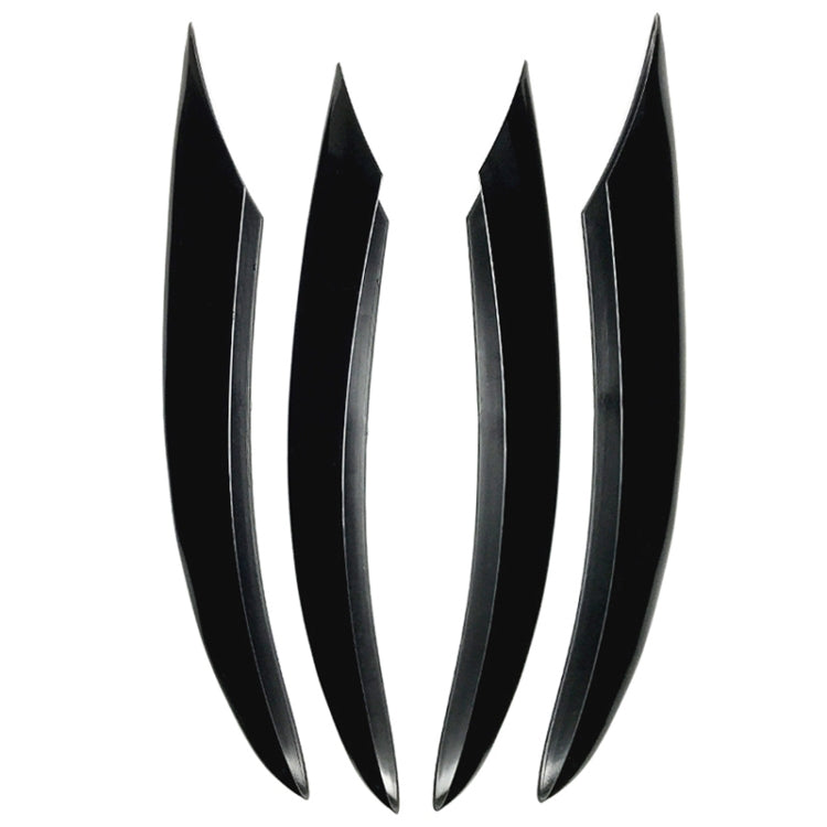 Car Air Inlet Grille Decoration Sticker Strip for Mercedes-Benz C Class C180L/C260L/C300L (Black) - Decorative Strip by PMC TechLife | Online Shopping South Africa | PMC TechLife | Buy Now Pay Later Mobicred