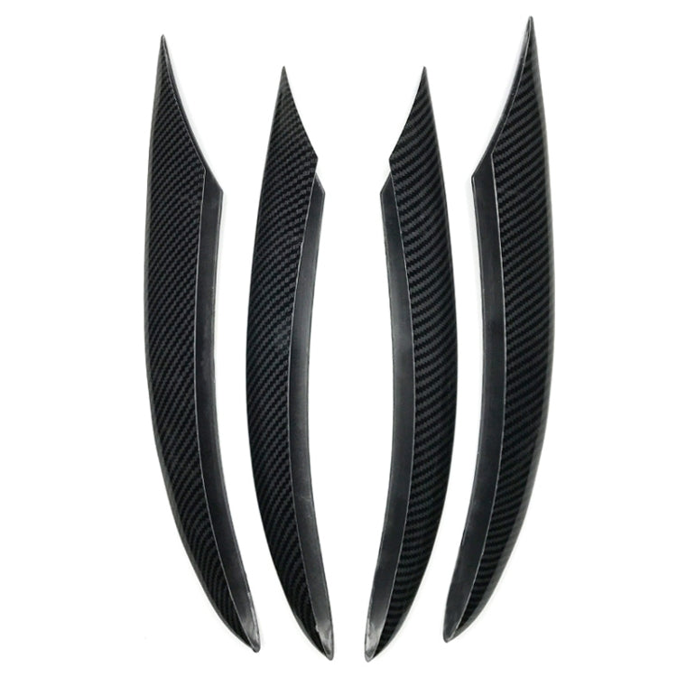 Car Air Inlet Grille Decoration Sticker Strip for Mercedes-Benz C Class C180L/C260L/C300L (Carbon Fiber Black) - Decorative Strip by PMC TechLife | Online Shopping South Africa | PMC TechLife | Buy Now Pay Later Mobicred