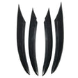 Car Air Inlet Grille Decoration Sticker Strip for Mercedes-Benz C Class C180L/C260L/C300L (Carbon Fiber Black) - Decorative Strip by PMC TechLife | Online Shopping South Africa | PMC TechLife | Buy Now Pay Later Mobicred