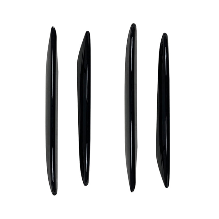 Car Front Bumper AMG Air Inlet Grille Decoration Sticker Strip for Mercedes-Benz E Class W213 2016-2020/E200/E260/E300 (Black) - Decorative Strip by PMC TechLife | Online Shopping South Africa | PMC TechLife | Buy Now Pay Later Mobicred