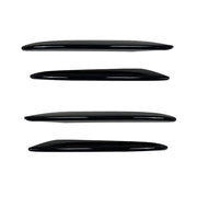 Car Front Bumper AMG Air Inlet Grille Decoration Sticker Strip for Mercedes-Benz E Class W213 2016-2020/E200/E260/E300 (Black)