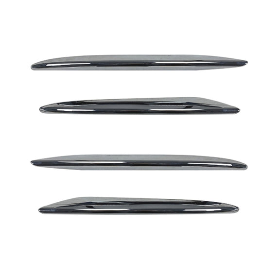 Car Front Bumper AMG Air Inlet Grille Decoration Sticker Strip for Mercedes-Benz E Class W213 2016-2020/E200/E260/E300 (Mirror)