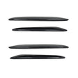 Car Front Bumper AMG Air Inlet Grille Decoration Sticker Strip for Mercedes-Benz E Class W213 2016-2020/E200/E260/E300 (Carbon Fiber Black) - Decorative Strip by PMC TechLife | Online Shopping South Africa | PMC TechLife | Buy Now Pay Later Mobicred
