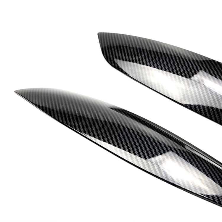 Car Headlight Eyebrow Decoration Sticker for Volkswagen Golf 5 (Carbon Fiber Black) - Lamp Decoration by PMC TechLife | Online Shopping South Africa | PMC TechLife | Buy Now Pay Later Mobicred