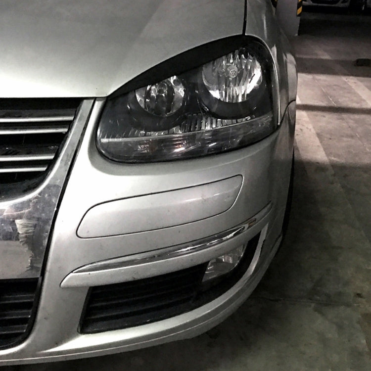 Car Headlight Eyebrow Decoration Sticker for Volkswagen Golf 5 (Carbon Fiber Black) - Lamp Decoration by PMC TechLife | Online Shopping South Africa | PMC TechLife | Buy Now Pay Later Mobicred