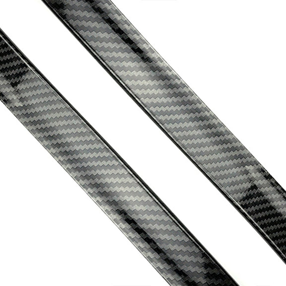 Car Modified Flank Tail Spoiler Strip for Volkswagen Golf 7 (Carbon Fiber Black)