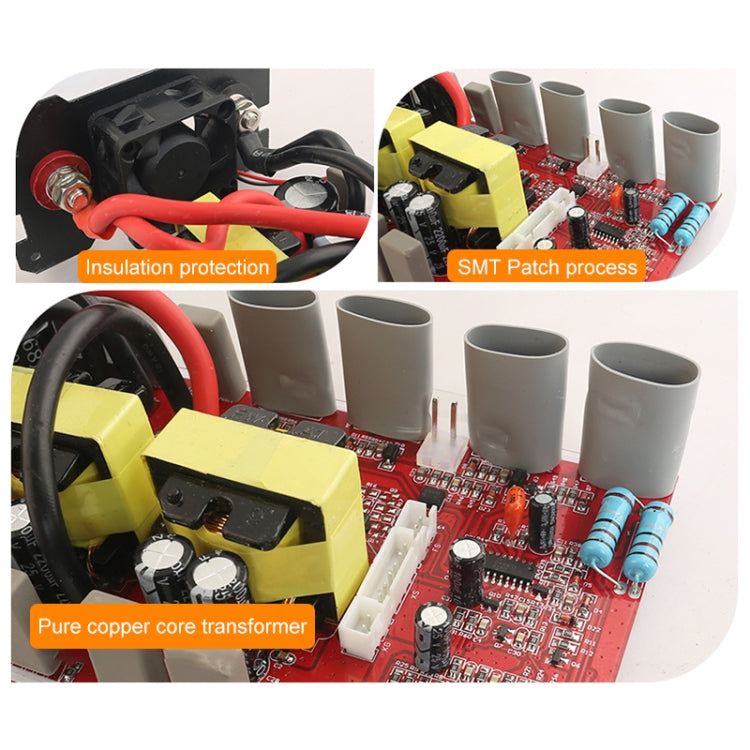 Carmaer 24V to 220V 3000W Intelligent Fan Car Double Digital Display Inverter Household Power Converter - Modified Square Wave by PMC TechLife | Online Shopping South Africa | PMC TechLife | Buy Now Pay Later Mobicred