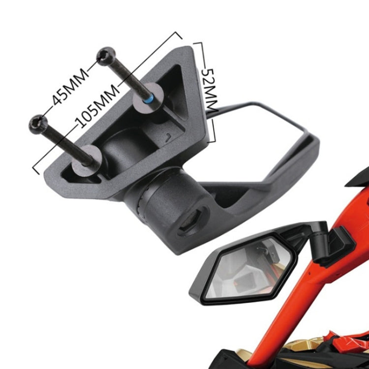 Sandy Beach Car Rearview Mirror for CAN-AM BRP UTV  MAVERICK X3 - Side Mirrors by PMC TechLife | Online Shopping South Africa | PMC TechLife | Buy Now Pay Later Mobicred