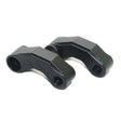 SF-YSZ-2 Mirror Code Motorcycle Modification Aluminum Alloy CNC Rearview Extension Bracket Set (Black) - Others by PMC TechLife | Online Shopping South Africa | PMC TechLife | Buy Now Pay Later Mobicred