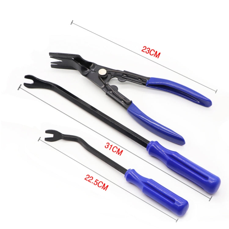 19 in 1 Car Audio Disassembly Tool Interior Disassembly Modification Tool (Blue) - Hand Tool Sets by PMC TechLife | Online Shopping South Africa | PMC TechLife | Buy Now Pay Later Mobicred