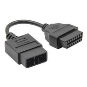 9Pin Car OBD2 Conversion Cable OBDII Diagnostic Adapter Cable for Subaru