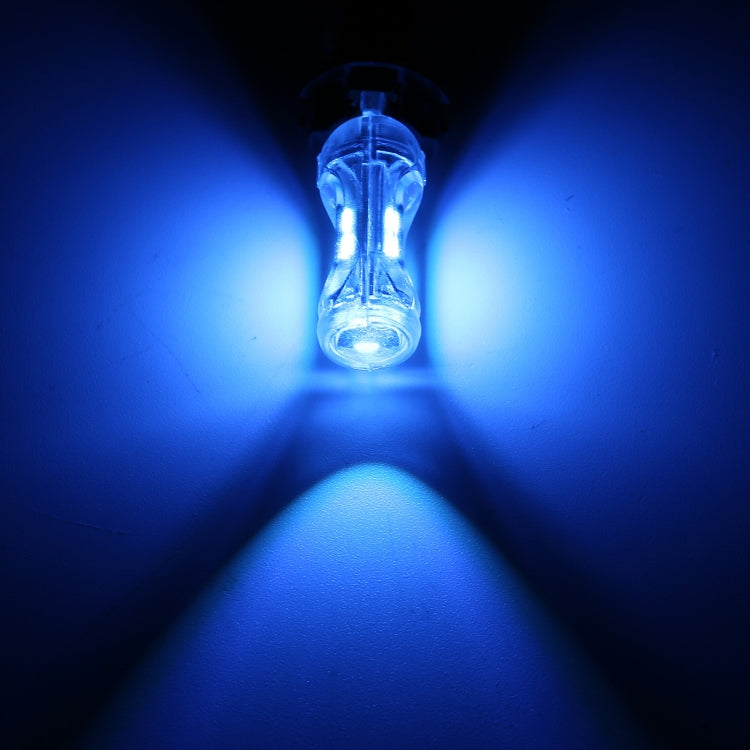 10 PCS T10 DC12V / 1W Car Clearance Light 5LEDs SMD-3030 Lamp Beads (Ice Blue Light) - Clearance Lights by PMC TechLife | Online Shopping South Africa | PMC TechLife | Buy Now Pay Later Mobicred