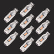 10 PCS T10 DC12V / 1W Car Clearance Light 5LEDs SMD-3030 Lamp Beads (Pink Light) - Clearance Lights by PMC TechLife | Online Shopping South Africa | PMC TechLife | Buy Now Pay Later Mobicred