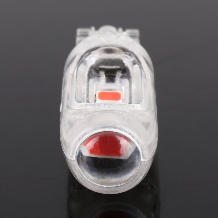 10 PCS T10 DC12V / 1W Car Clearance Light 5LEDs SMD-3030 Lamp Beads (Red Light) - Clearance Lights by PMC TechLife | Online Shopping South Africa | PMC TechLife | Buy Now Pay Later Mobicred