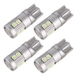 4 PCS T10 DC12V / 2W Car Clearance Light 9LEDs SMD-3030 Lamp Beads (Ice Blue Light) - Clearance Lights by PMC TechLife | Online Shopping South Africa | PMC TechLife | Buy Now Pay Later Mobicred