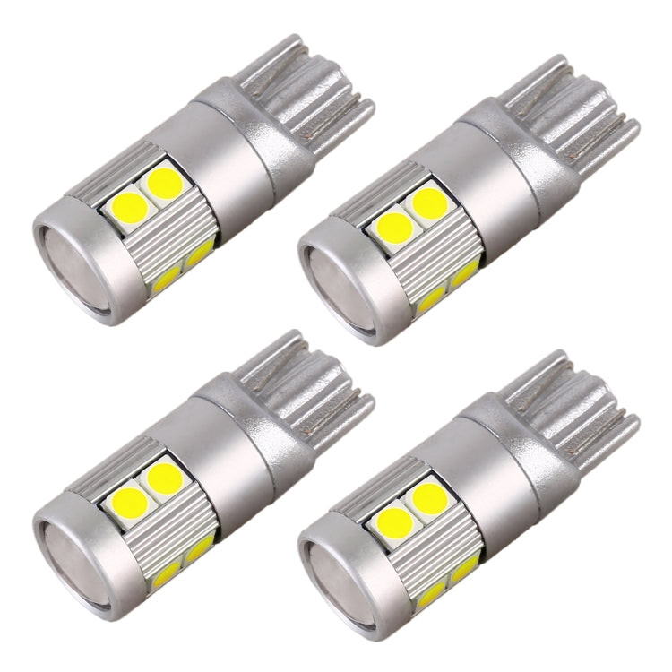 4 PCS T10 DC12V / 2W Car Clearance Light 9LEDs SMD-3030 Lamp Beads (White Light) - Clearance Lights by PMC TechLife | Online Shopping South Africa | PMC TechLife | Buy Now Pay Later Mobicred
