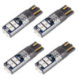 4 PCS T10 DC12V / 2W Car Clearance Light 10LEDs SMD-3030 Lamp Beads (Blue Light) - Clearance Lights by PMC TechLife | Online Shopping South Africa | PMC TechLife | Buy Now Pay Later Mobicred