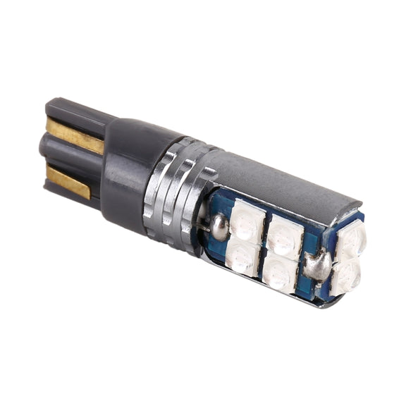 4 PCS T10 DC12V / 2W Car Clearance Light 10LEDs SMD-3030 Lamp Beads (Blue Light)