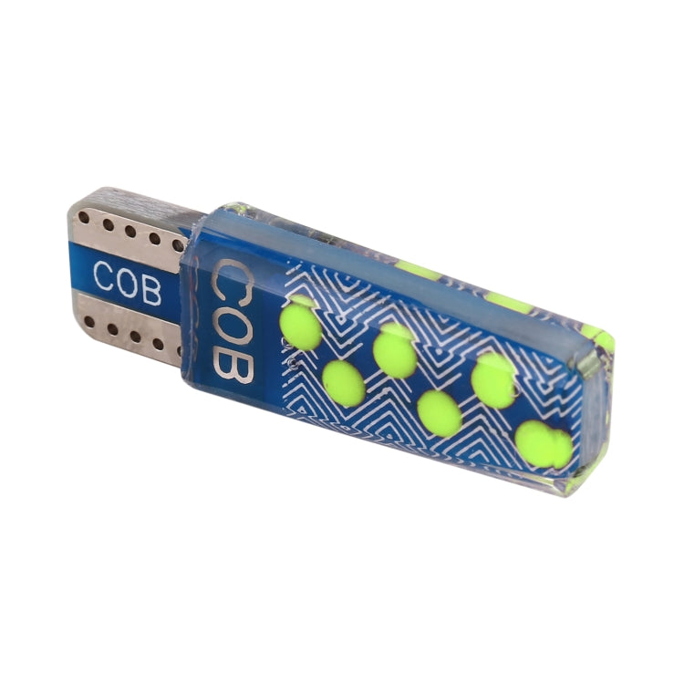 10 PCS T10 DC12V / 1.2W Car Clearance Light 12LEDs COB Lamp Beads (Green Light) - Clearance Lights by PMC TechLife | Online Shopping South Africa | PMC TechLife | Buy Now Pay Later Mobicred