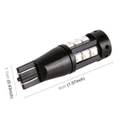 2 PCS T10 DC12V / 6.5W Car Clearance Light 15LEDs SMD-3030 Lamp Beads (Blue Light)