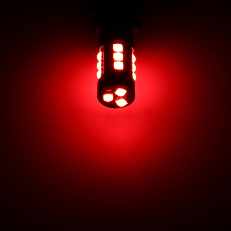 2 PCS T10 DC12V / 6.5W Car Clearance Light 15LEDs SMD-3030 Lamp Beads (Red Light) - Clearance Lights by PMC TechLife | Online Shopping South Africa | PMC TechLife | Buy Now Pay Later Mobicred
