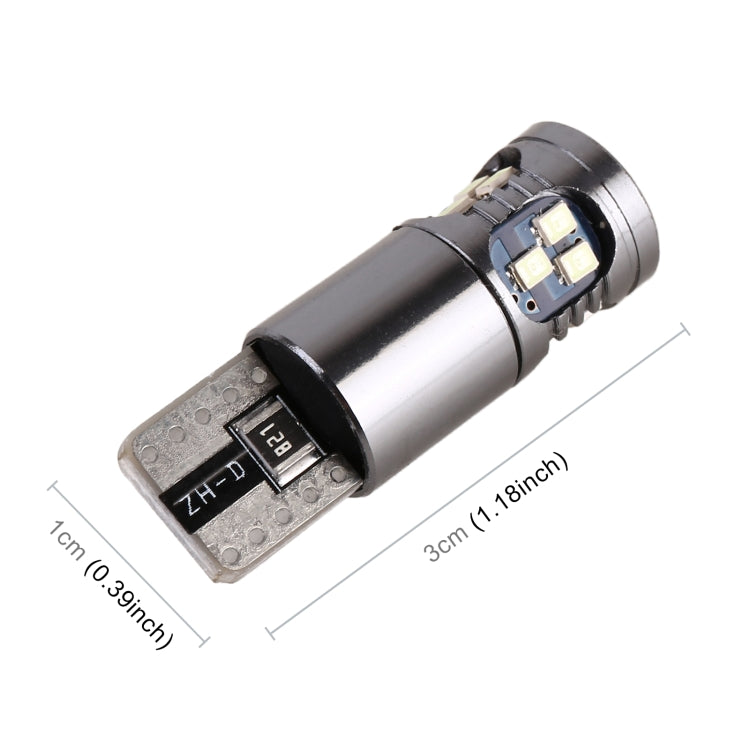 4 PCS T10 DC12V / 2.5W Car Clearance Light 18LEDs SMD-3020 Lamp Beads(Ice Blue Light) - Clearance Lights by PMC TechLife | Online Shopping South Africa | PMC TechLife | Buy Now Pay Later Mobicred