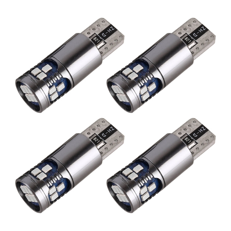 4 PCS T10 DC12V / 2.5W Car Clearance Light 18LEDs SMD-3020 Lamp Beads(Blue Light) - Clearance Lights by PMC TechLife | Online Shopping South Africa | PMC TechLife | Buy Now Pay Later Mobicred