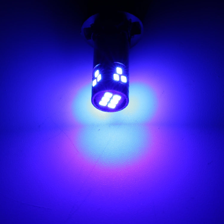 4 PCS T10 DC12V / 2.5W Car Clearance Light 18LEDs SMD-3020 Lamp Beads(Blue Light)