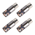 4 PCS T10 DC12V / 2.5W Car Clearance Light 18LEDs SMD-3020 Lamp Beads(Pink Light) - Clearance Lights by PMC TechLife | Online Shopping South Africa | PMC TechLife | Buy Now Pay Later Mobicred