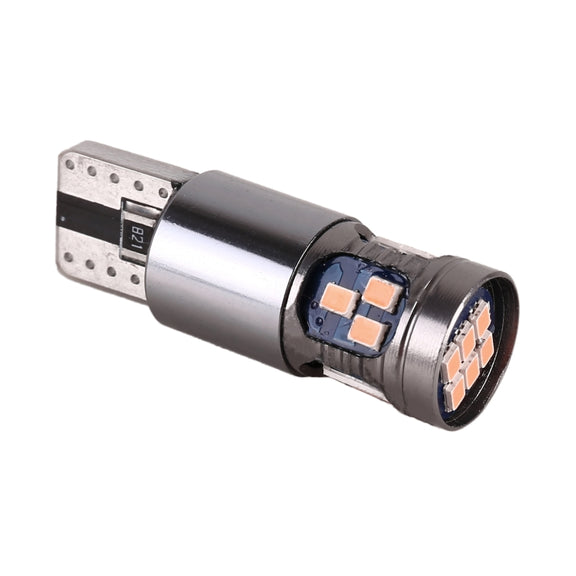 4 PCS T10 DC12V / 2.5W Car Clearance Light 18LEDs SMD-3020 Lamp Beads(Pink Light)