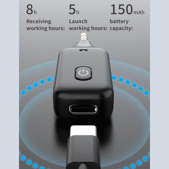 A60 3 in 1 Car Bluetooth Receiver Transmitter 3.5AUX Hands-free Call