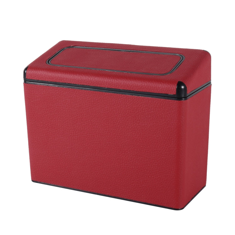 Car Plastic Trash Can Large Capacity Interior Accessories Box (Red) - Stowing Tidying by PMC TechLife | Online Shopping South Africa | PMC TechLife | Buy Now Pay Later Mobicred