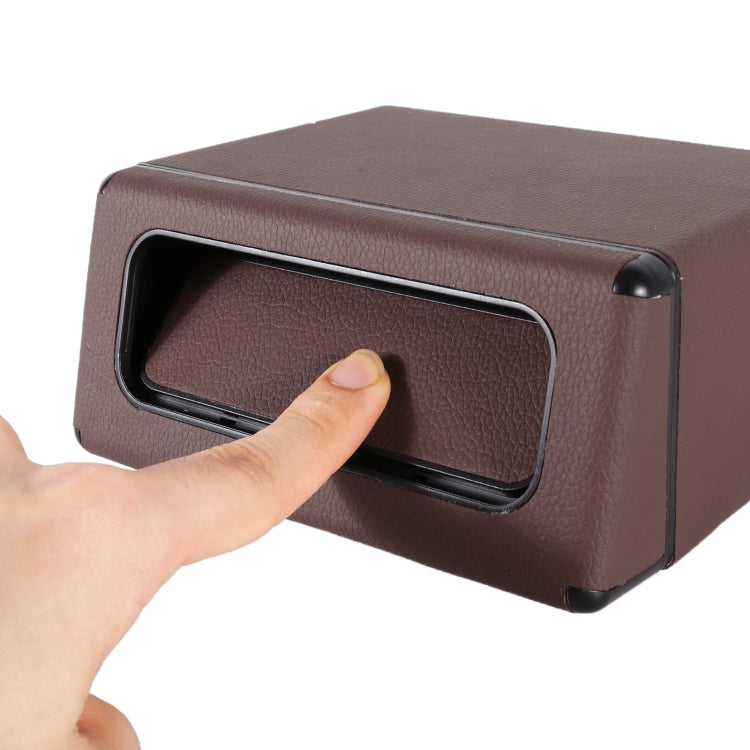 Car Plastic Trash Can Large Capacity Interior Accessories Box (Brown) - Stowing Tidying by PMC TechLife | Online Shopping South Africa | PMC TechLife | Buy Now Pay Later Mobicred