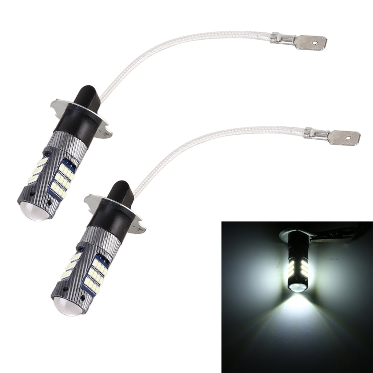 1 Pair H3 DC12V / 5W Car LED Fog Light with 42LEDs SMD-2016 Lamp Beads (White Light) - Fog / Driving Lights by PMC TechLife | Online Shopping South Africa | PMC TechLife | Buy Now Pay Later Mobicred