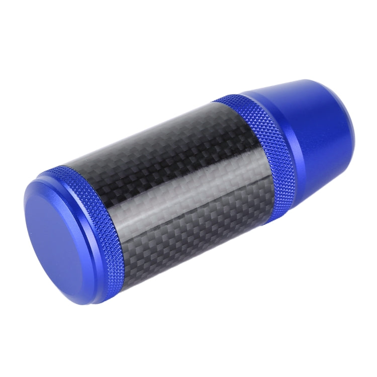 Universal Car Carbon Fiber Metal Gear Shift Knob (Blue) - Shift Knob by PMC TechLife | Online Shopping South Africa | PMC TechLife | Buy Now Pay Later Mobicred