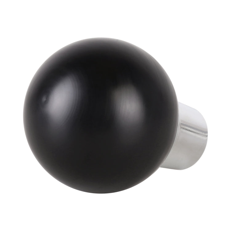 Universal Car Small Round Ball Resin + Carbon Fiber Metal Gear Shift Knob (Black) - Shift Knob by PMC TechLife | Online Shopping South Africa | PMC TechLife | Buy Now Pay Later Mobicred