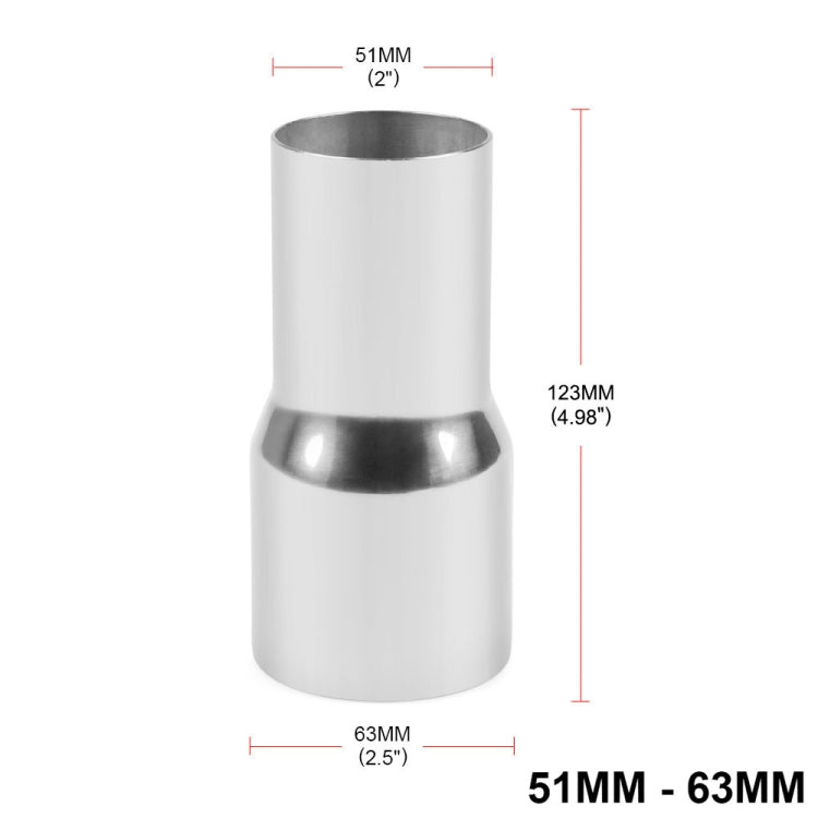 51-63mm Car Modified Exhaust Pipe Joint - Engine Fittings by PMC TechLife | Online Shopping South Africa | PMC TechLife | Buy Now Pay Later Mobicred