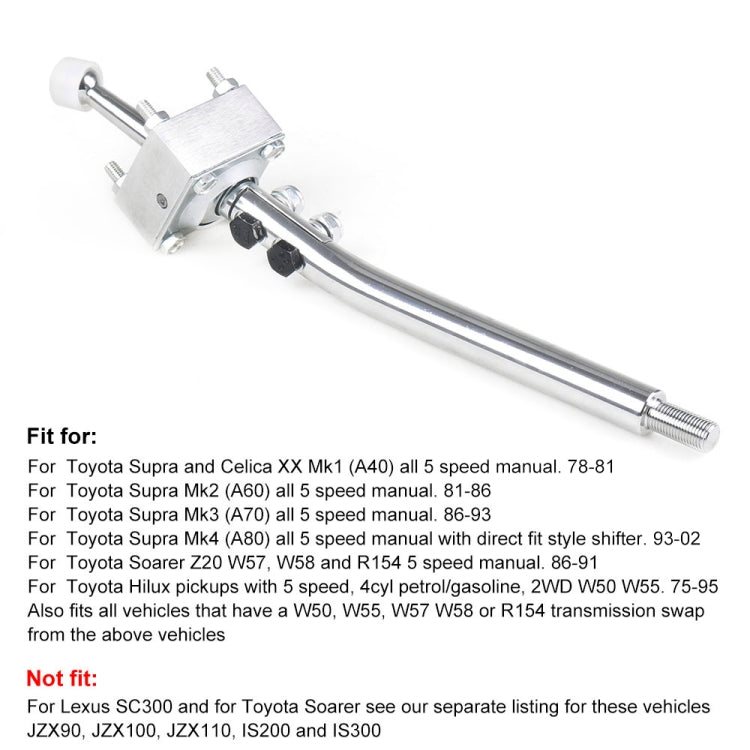 Car Modified Gear Lever for Toyota Supra / Celica 1978-2002 - Shift Knob by PMC TechLife | Online Shopping South Africa | PMC TechLife | Buy Now Pay Later Mobicred