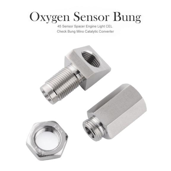 Car 45 Degree Oxygen Sensor M18x1.5 Adapter